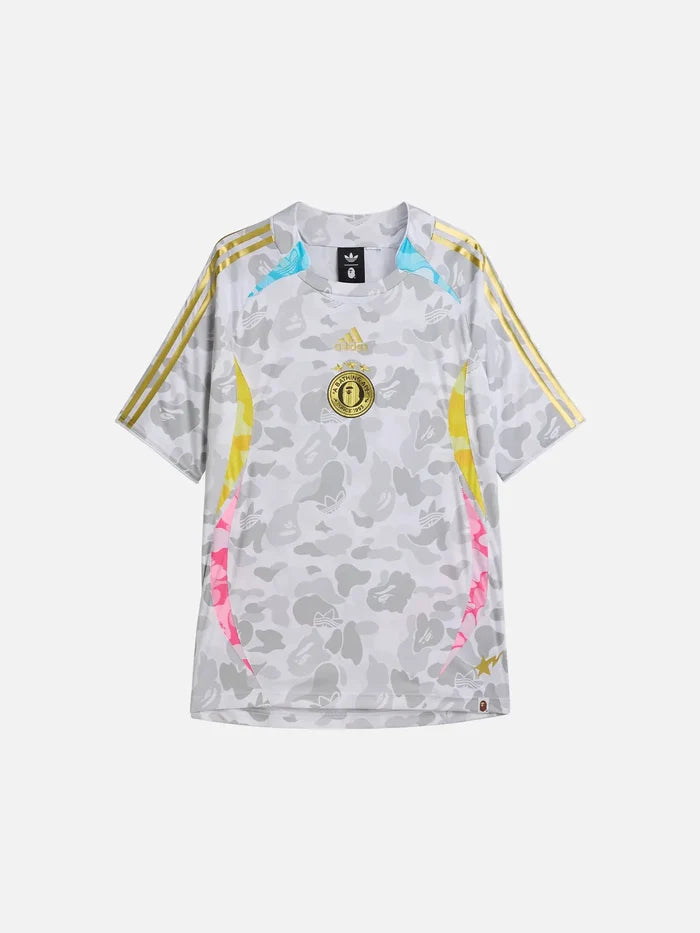 ADIDAS ORIGINALS adidas x Bape Teamgeist Tee - White – beyaz, önden görünüm