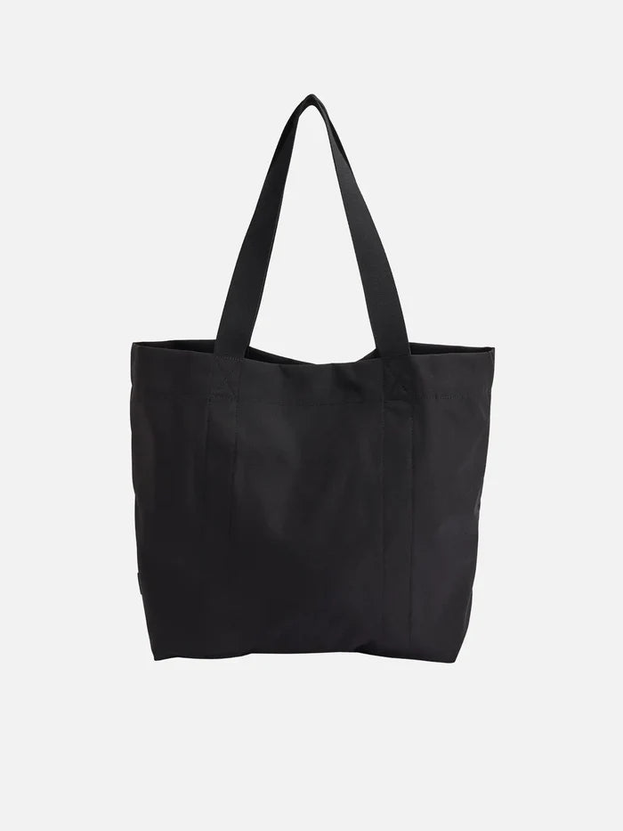 Y-3 Tote - Black – siyah, önden görünüm, iki saplı çanta