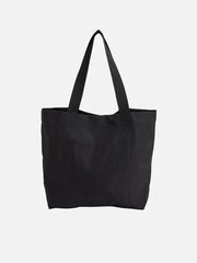 Y-3 Tote - Black – siyah, önden görünüm, iki saplı çanta
